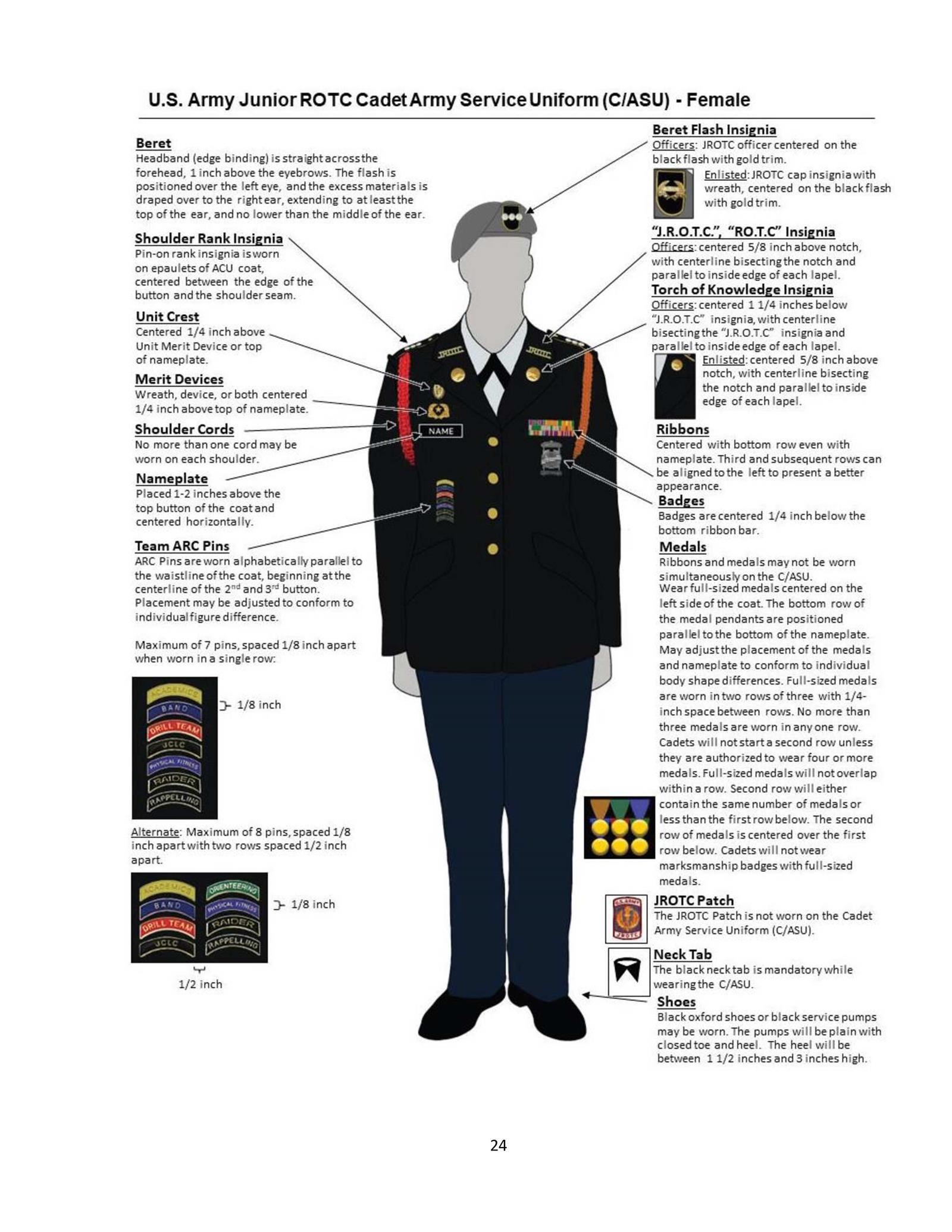 JROTC Uniform Female